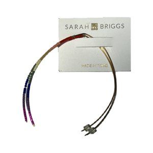Sarah Briggs Large Johnnie Hoop Earrings